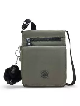 Сумка через плечо Kipling 15 cm, цвет green moss