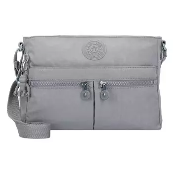 Сумка через плечо Kipling Basic New Angie Umhngetasche 27.5 см, цвет grey gris