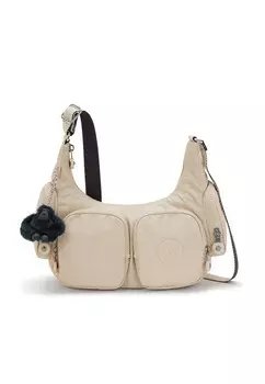 Сумка через плечо Kipling, бежевый