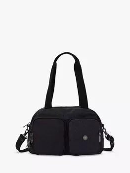 Сумка через плечо Kipling Cool Defea среднего размера, фирменный черный