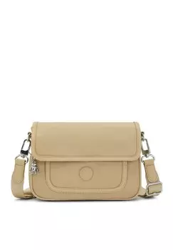 Сумка через плечо Kipling Inaki, бежевый