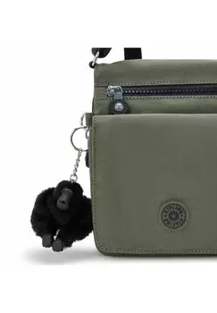 Сумка через плечо Kipling, оливковый