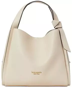 Сумка через плечо Knott из шагреневой кожи среднего размера kate spade new york, розовый