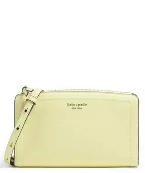 Сумка через плечо Knott из зернистой яловой кожи. Kate Spade New York, желтый