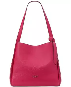 Сумка через плечо Knott среднего размера из шагреневой кожи с цветными блоками kate spade new york, красный