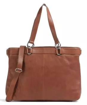 Сумка через плечо Kohlmarkt 102 из мягкой яловой кожи. Taschendieb Wien, коричневый