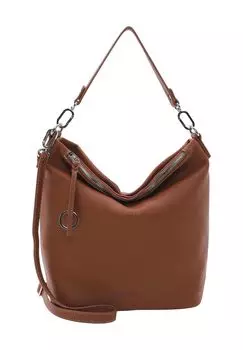 Сумка через плечо, кулон, однотонная, женская SURI FREY, цвет Cognac
