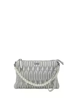 Сумка через плечо L.CREDI LISA, серый