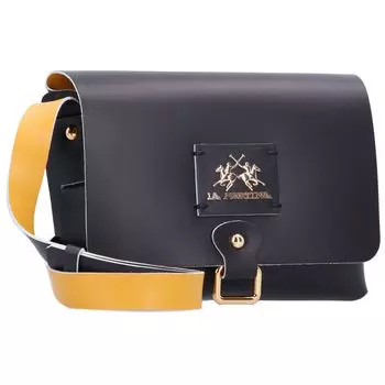 Сумка через плечо La Martina Flaminia Umhngetasche Leder 18 см, черный