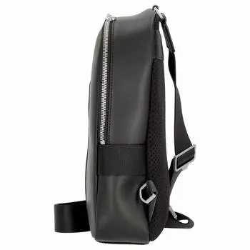 Сумка через плечо Lacoste 29 cm, черный