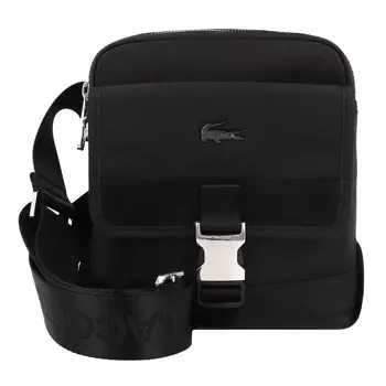 Сумка через плечо LACOSTE Crossbody Bag Kome 4594, черный