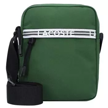 Сумка через плечо Lacoste Neocroc 17 cm, цвет vert 132 noir blanc