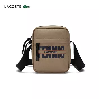 Сумка через плечо Lacoste с логотипом, хаки