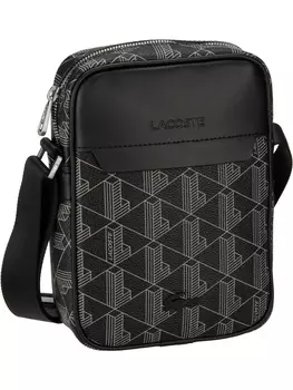 Сумка через плечо Lacoste The Blend 4410, цвет Monogram Noir Gris