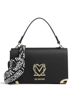 Сумка через плечо Lady Foulard из искусственной кожи Love Moschino, черный