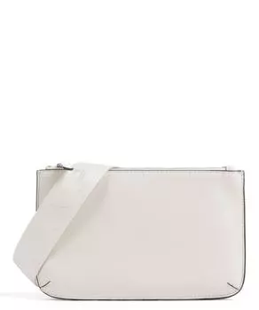 Сумка через плечо Landyn из мелкозернистой яловой кожи Lauren Ralph Lauren, белый