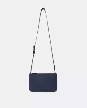 Сумка через плечо Landyn из нейлона среднего размера с регулируемой ручкой Lauren Ralph Lauren, темно-синий