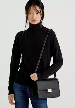 Сумка через плечо LARGE United Colors of Benetton, черный