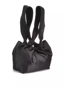 Сумка через плечо LASCANA из атласа в модных ярких тонах, сумочка, вечерняя сумка, вечеринка, черный