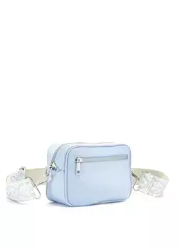 Сумка через плечо LASCANA, сумочка, сумка через плечо со сменными лямками VEGAN, голубой