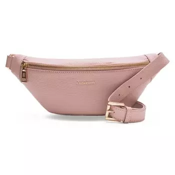 Сумка через плечо Lazarotti Bologna Leather Grteltasche Leder 31 см, розовый