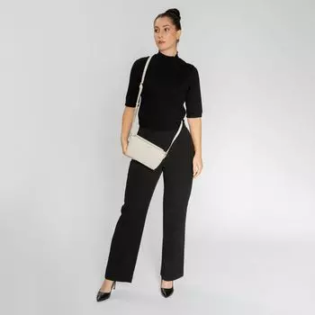 Сумка через плечо Lazarotti Bologna Leather Umhngetasche Leder 20 см, белый