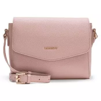 Сумка через плечо Lazarotti Bologna Leather Umhngetasche Leder 22 см, розовый