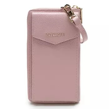 Сумка через плечо Lazarotti Bologna, розовый