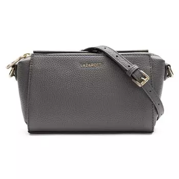 Сумка через плечо Lazarotti Bologna, серый