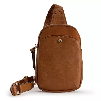 Сумка через плечо LC Lauren Conrad May на ремешке, цвет Saddle