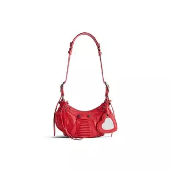 Сумка через плечо Le Cagole XS BALENCIAGA, красный