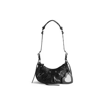 Сумка через плечо Le Cagole XS BALENCIAGA, черный