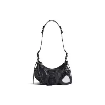 Сумка через плечо Le Cagole XS BALENCIAGA, черный