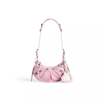 Сумка через плечо Le Cagole XS BALENCIAGA, светло-розовый