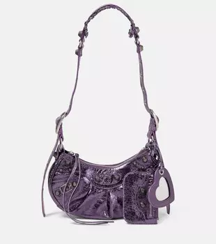Сумка через плечо Le Cagole XS Balenciaga, фиолетовый