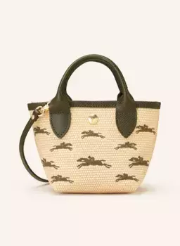 Сумка через плечо le panier pliage xs Longchamp, коричневый