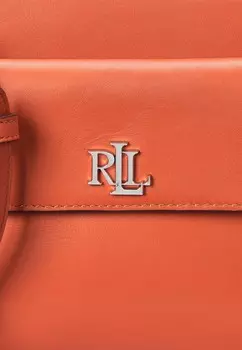 Сумка через плечо LEATHER MEDIUM MARCY CAMERA BAG Ralph Lauren, черный
