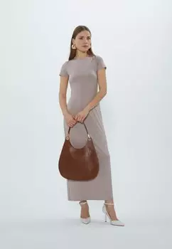 Сумка через плечо LEATHER Zign, коньяк