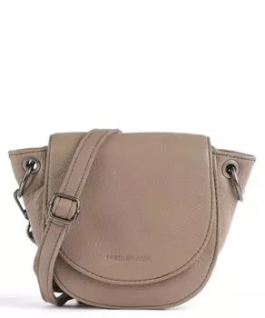 Сумка через плечо Leia из зерненой кожи Fredsbruder, коричневый