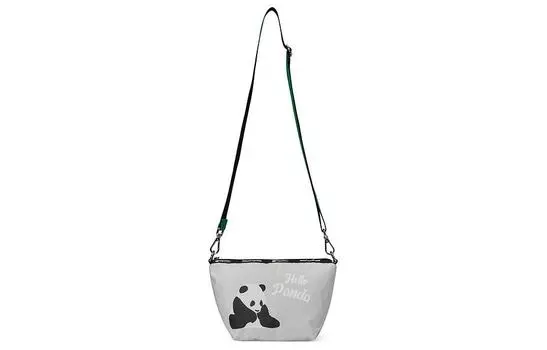 Сумка через плечо LeSportsac Collaboration, женская, среднего размера, с очаровательной пандой Skechers, Adorable Panda