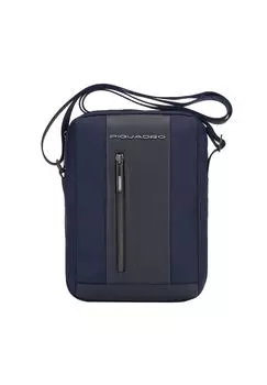 Сумка через плечо Letter 2 20 см PIQUADRO, цвет Night Blue