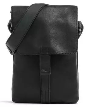 Сумка через плечо Lift из мягкой яловой кожи. Harold'S, черный