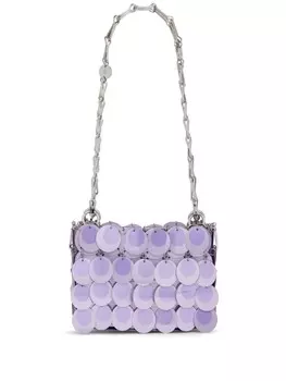 Сумка через плечо Lila Rabanne, серебряный