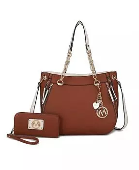 Сумка через плечо Lina с кошельком от Mia K Mkf Collection, синий