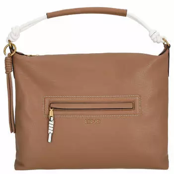 Сумка через плечо Liu Jo Sanura Hobo Schultertasche M 38 см, цвет teddy