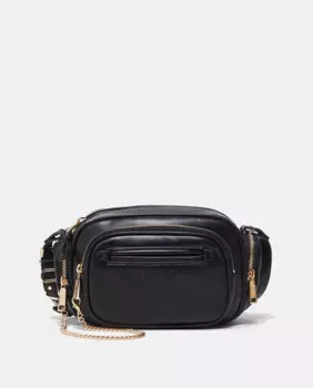 Сумка через плечо Liujo с несколькими карманами, черный