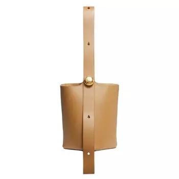 Сумка через плечо Loewe Medium Pebble Bucket Bag, цвет Oak