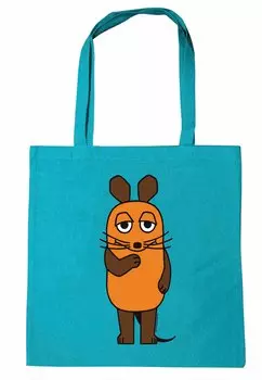 Сумка через плечо Logoshirt Schultertasche Die Sendung mit der Maus Maus, бирюзовый