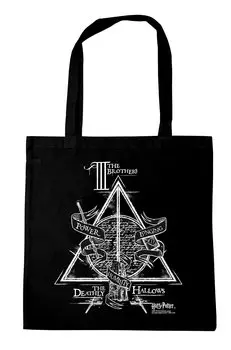 Сумка через плечо Logoshirt Stofftasche The Three Brothers, черный