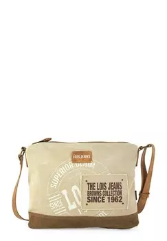 Сумка через плечо LOIS Jeans, коричневый